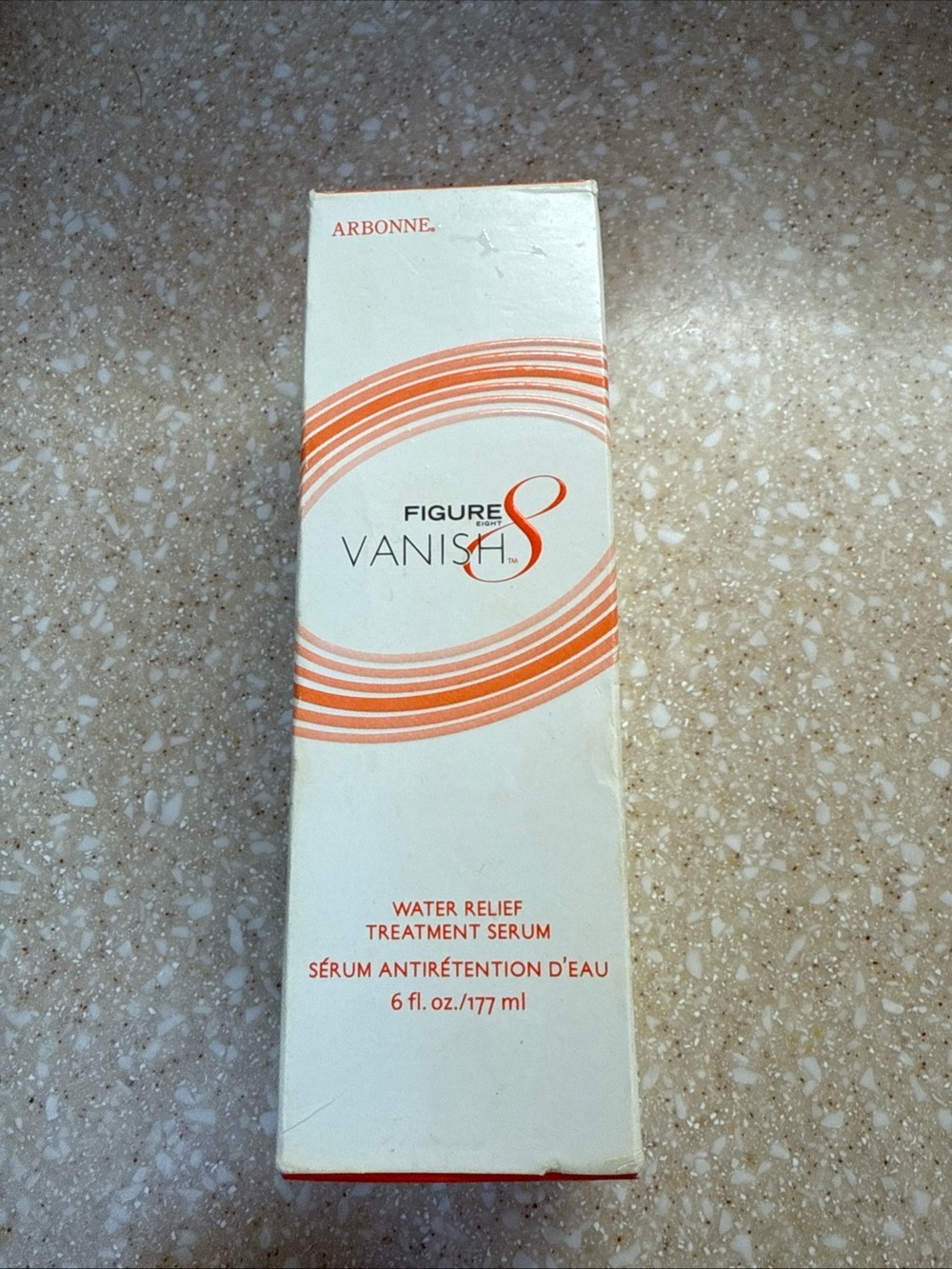 Arbonne Vanish Water Relief Treatment Serum 6FL White & Orange Box - Picture 5 of 11